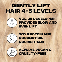 Good Dye Young coconut oil conditioning supports moisture during lightening