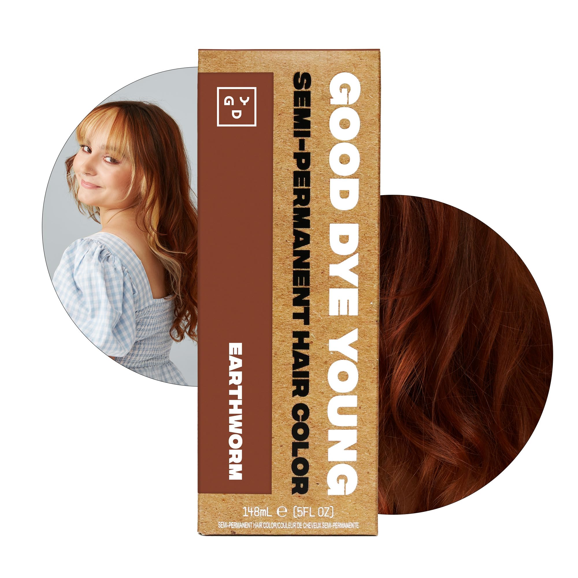 Good Dye Young hair strands during application illustrate saturated color uptake