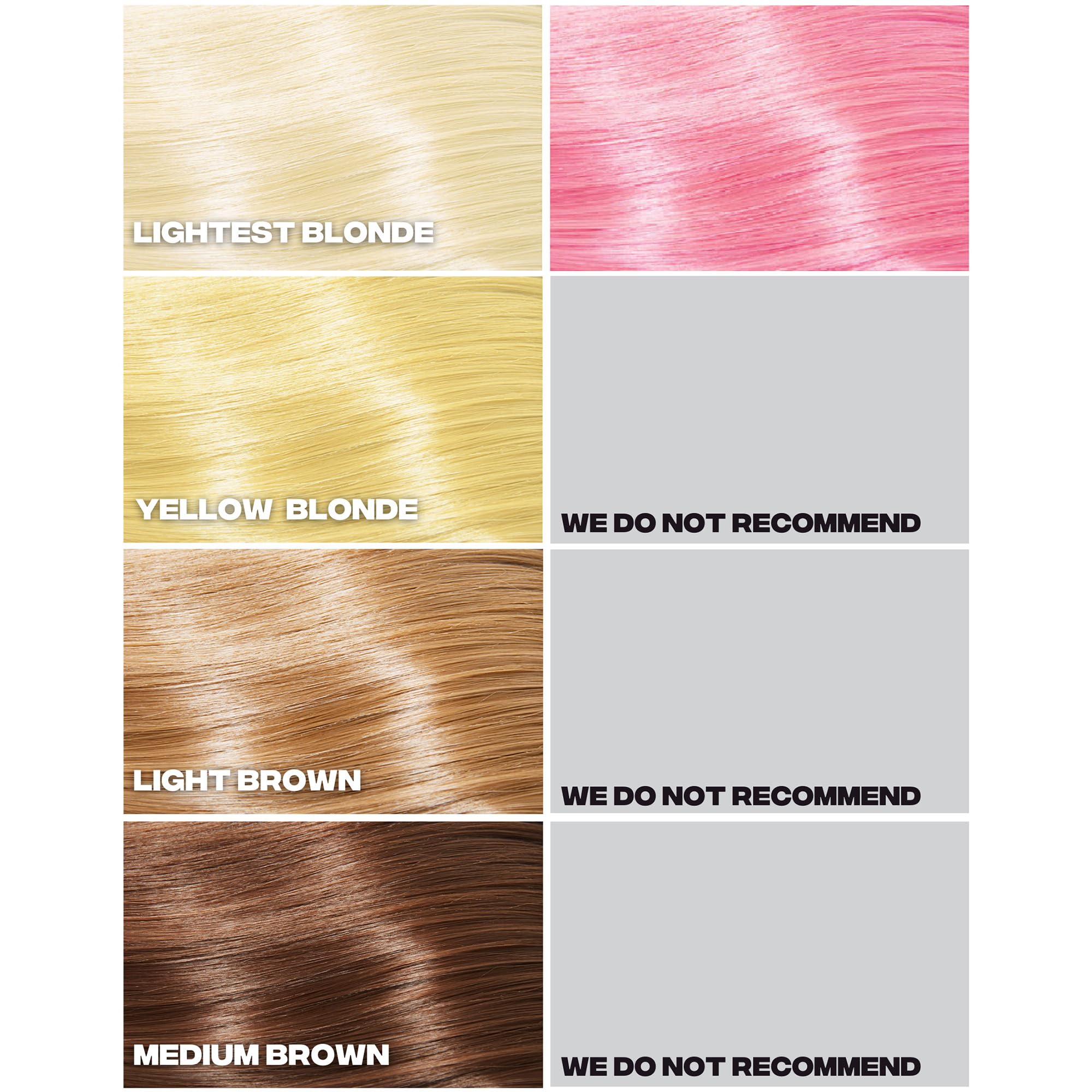 Good Dye Young pastel pink shade swatch highlights non damaging conditioning color