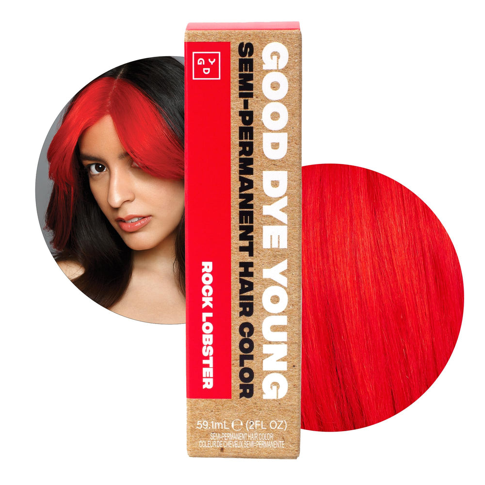Good Dye Young Rock Lobster Red cream base ready for vibrant color application.
