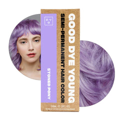 Good Dye Young Stoned Pony bottle front displaying vibrant purple dye option.