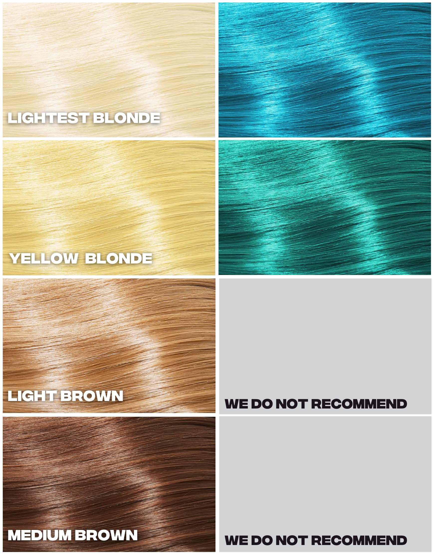 Good Dye Young tool kit prep enables even coverage during application.