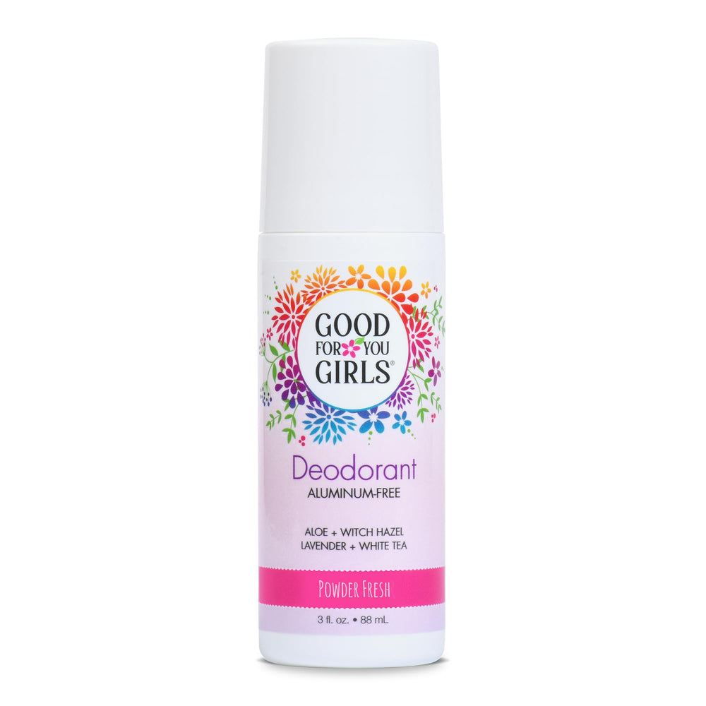 Desodorante Good For You Girls en bote transparente, protección discreta todo el día