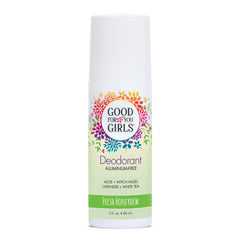 Desodorante Good For You Girls sin aluminio en formato roll-on claro para uso diario