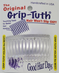 Good Hair Days Grip-Tuth peines laterales cristal sujetan el peinado todo el día