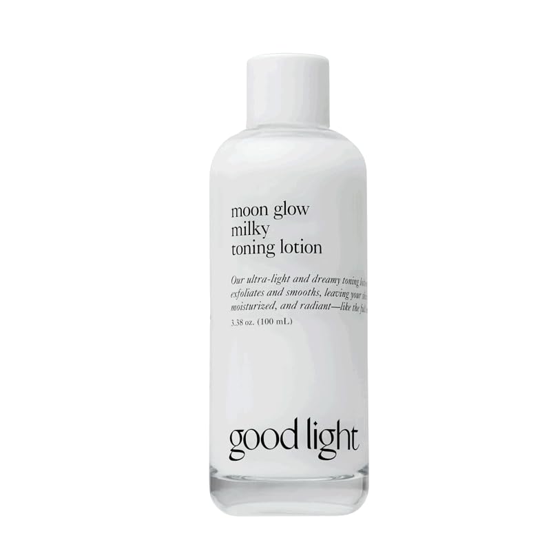 Good Light Moon Glow Milky Toner with ceramides locks in moisture