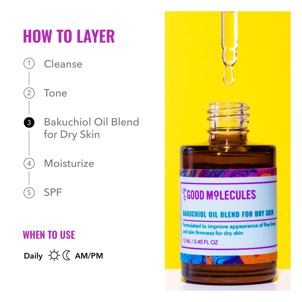 Good Molecules Bakuchiol Oil: alternativa natural al retinol para firmeza amable.