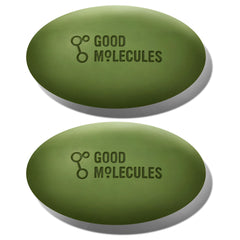 Barra Good Molecules para limpieza facial y corporal, piel suave y equilibrada.