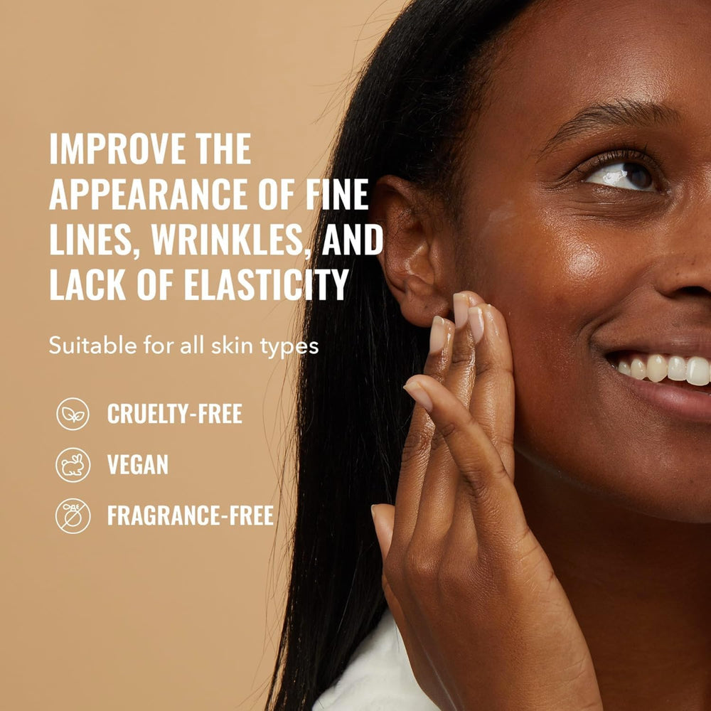 Good Molecules crema retinol suave, textura crema: sensación suave y cómoda para uso diario.