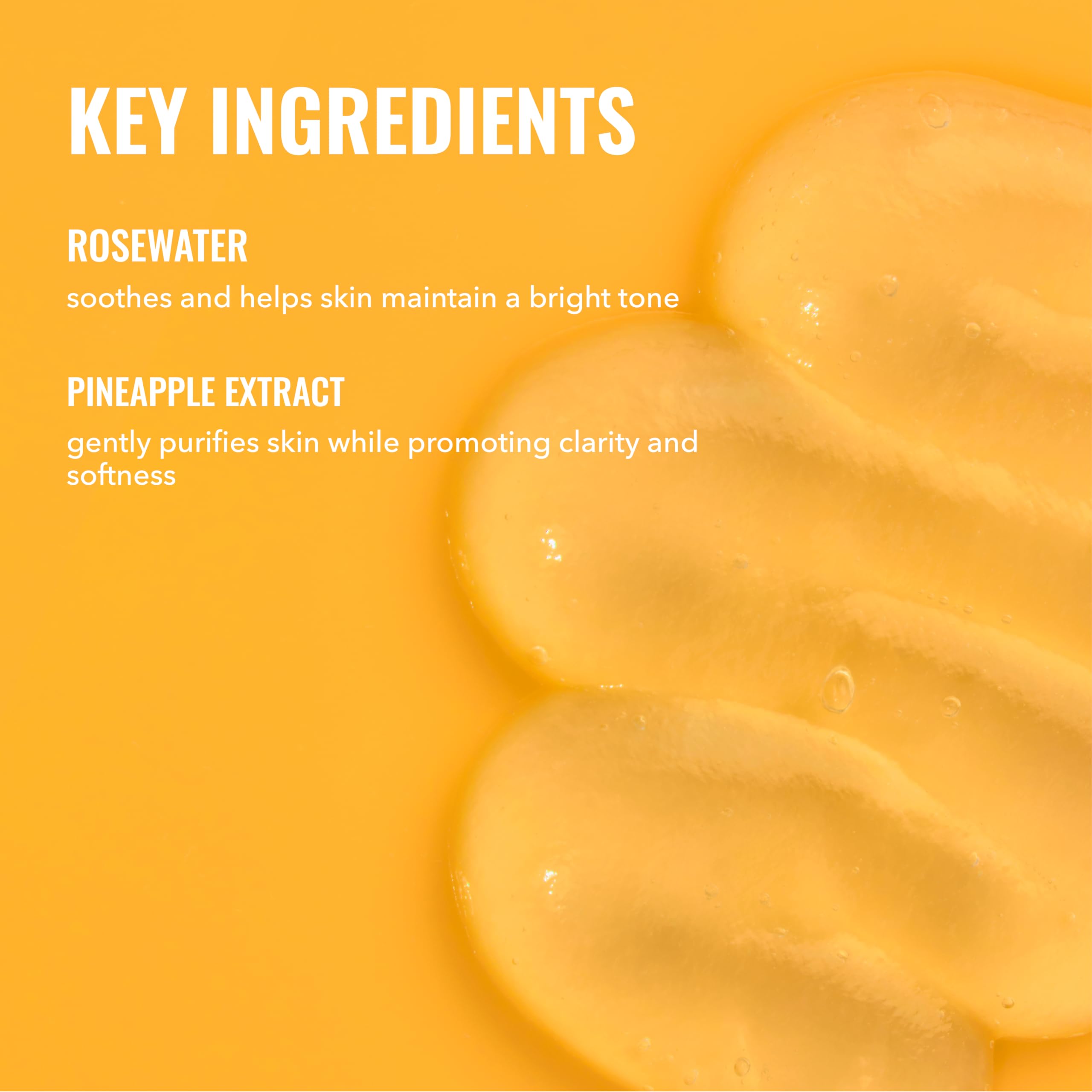 Good Molecules gel limpiador hidratante, textura ligera para uso diario.