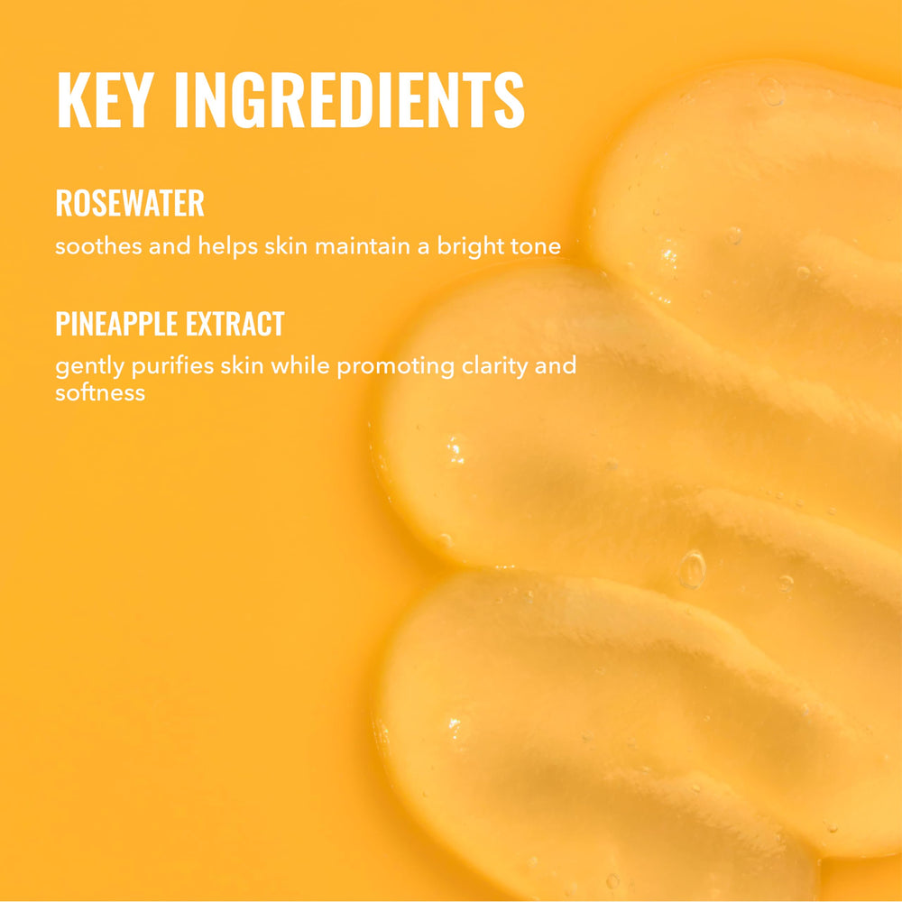Good Molecules gel limpiador hidratante, textura ligera para uso diario.