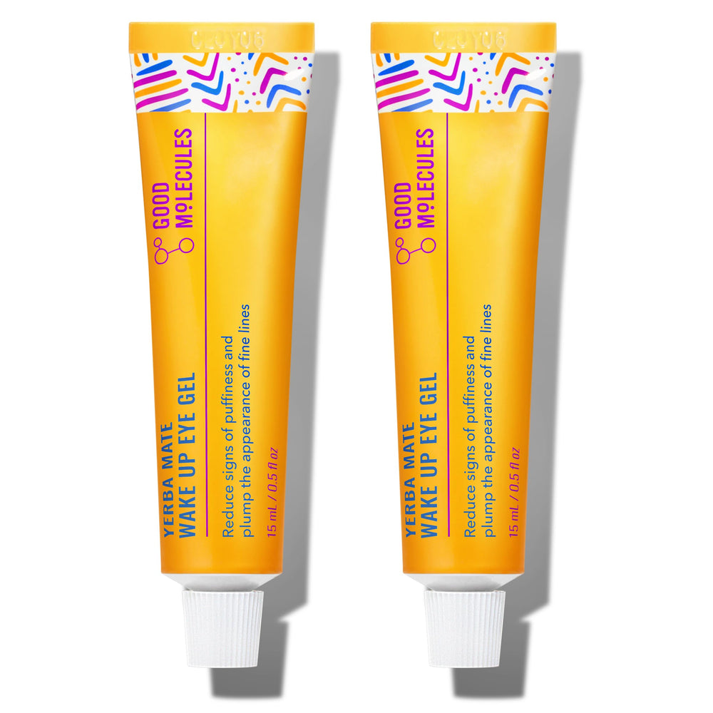 Good Molecules Gel Despierta Ojos con Yerba Mate en envase de 15 ml para hidratación diaria