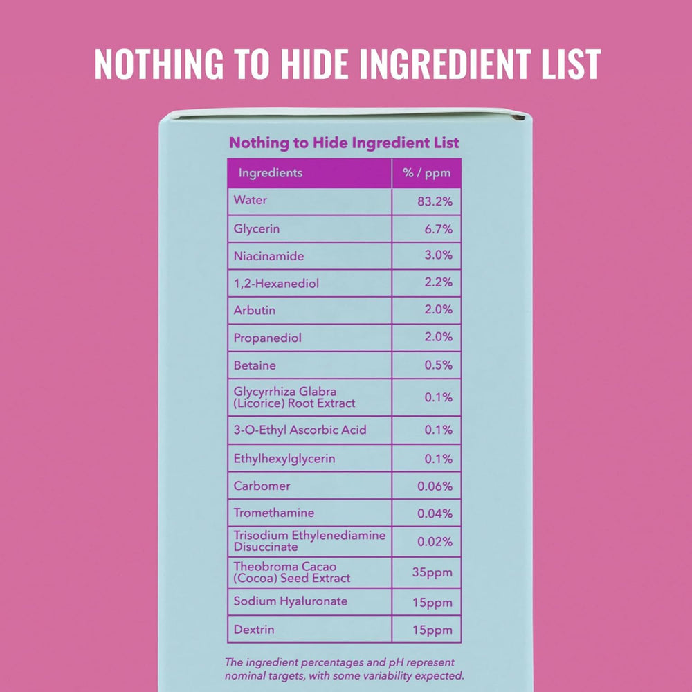 Good Molecules Niacinamide Brightening Toner bottle labeled vegan and cruelty-free.