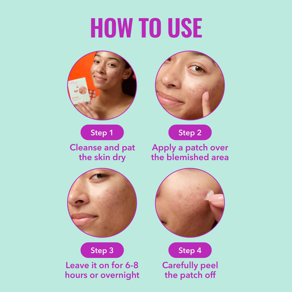 Good Molecules Pimple Patches day use under makeup for seamless wear