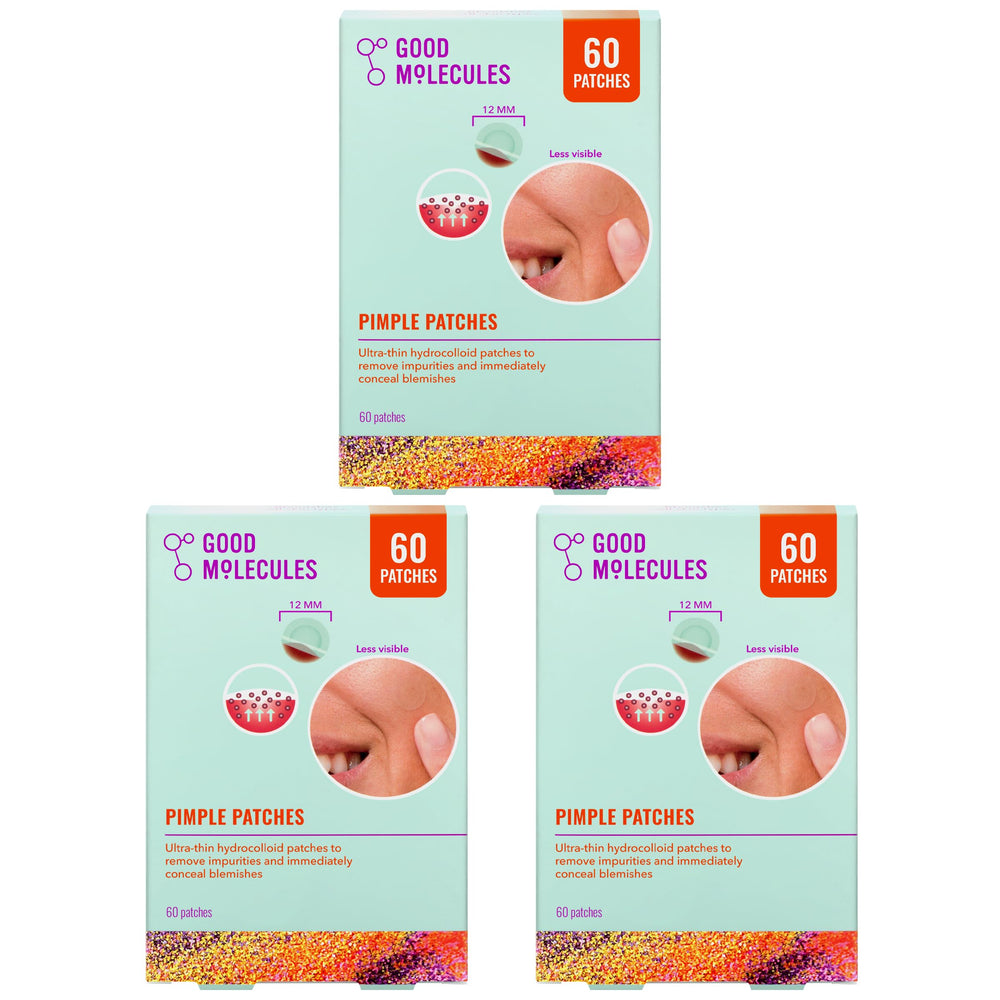 Good Molecules Pimple Patches Pack 3 outer box for discreet blemish protection