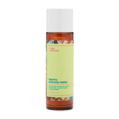 Good Molecules Pineapple Exfoliating Powder en empaque minimalista para exfoliación suave.