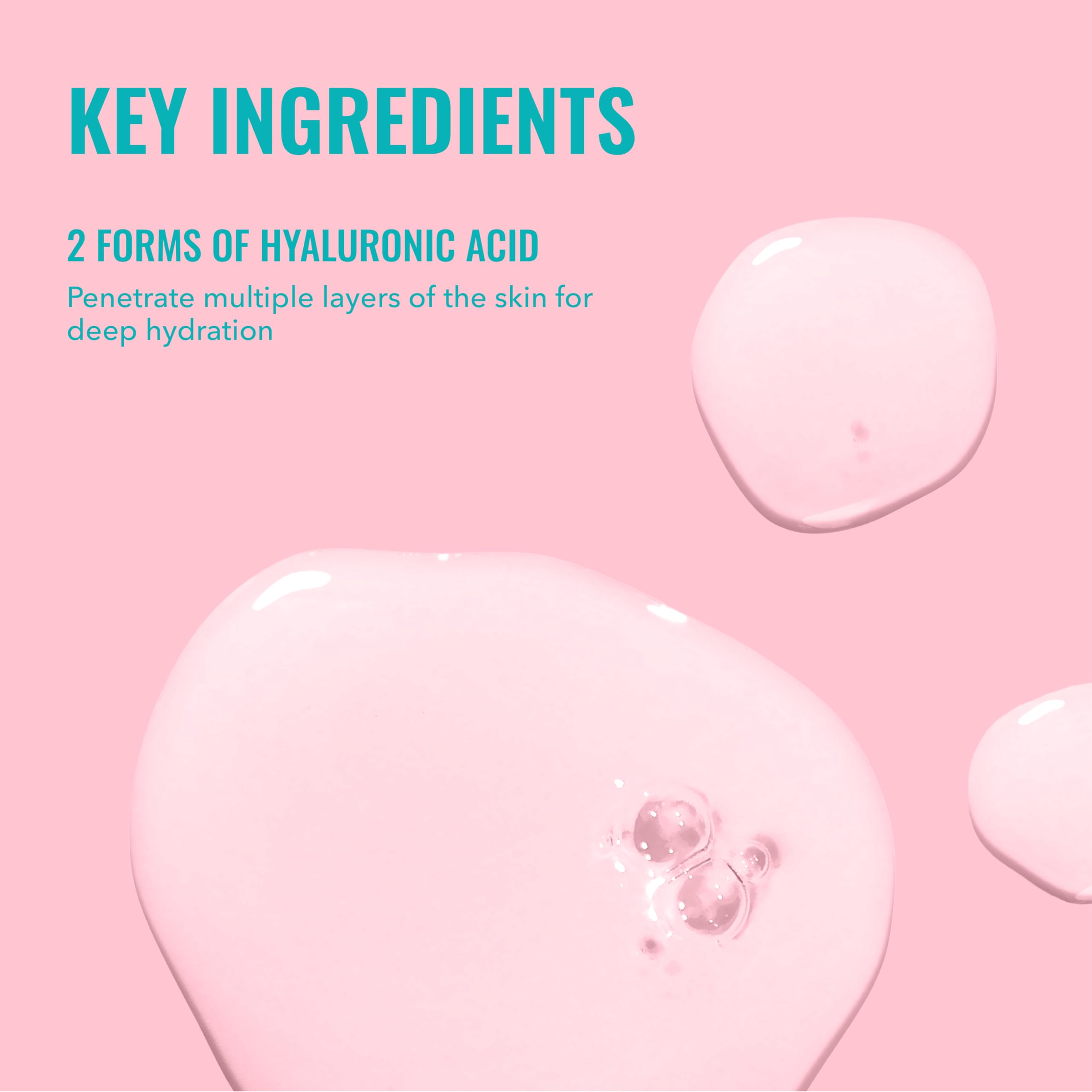 Textura ligera del suero Good Molecules para uso diario.