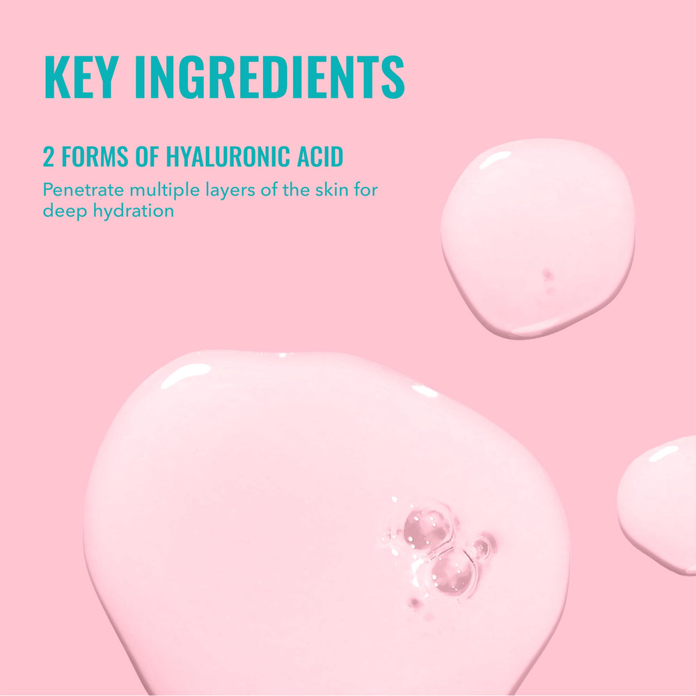 Good Molecules suero hialuronico textura ligera no grasa 30ml: piel suave