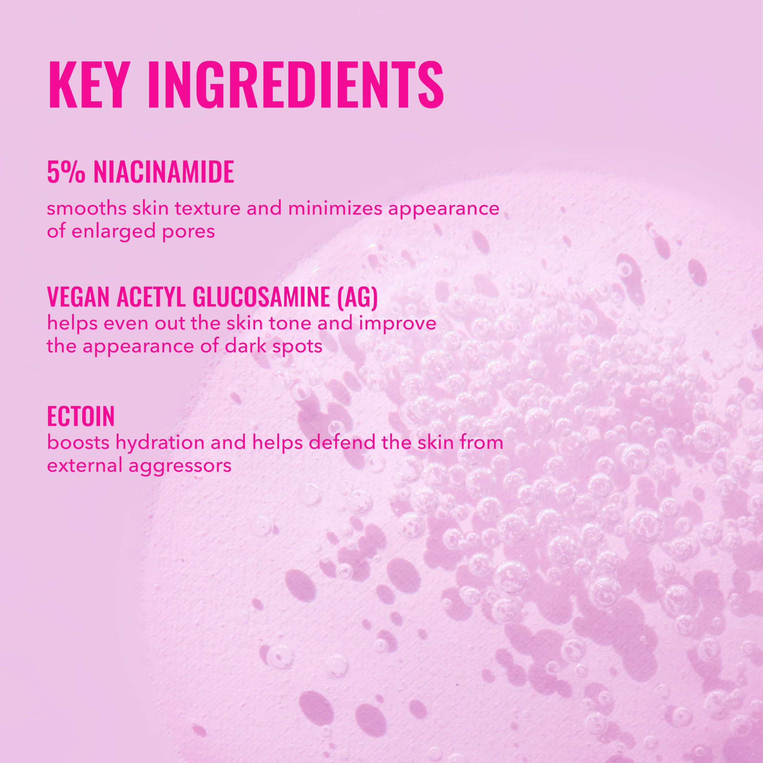 Good Molecules Niacinamida 5% aplicada en la mañana y noche para piel suave