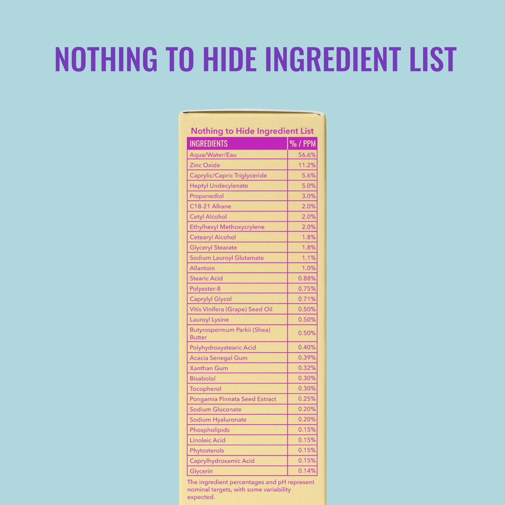 Good Molecules sin fragancia, crema de rápida absorción, apta para piel sensible.