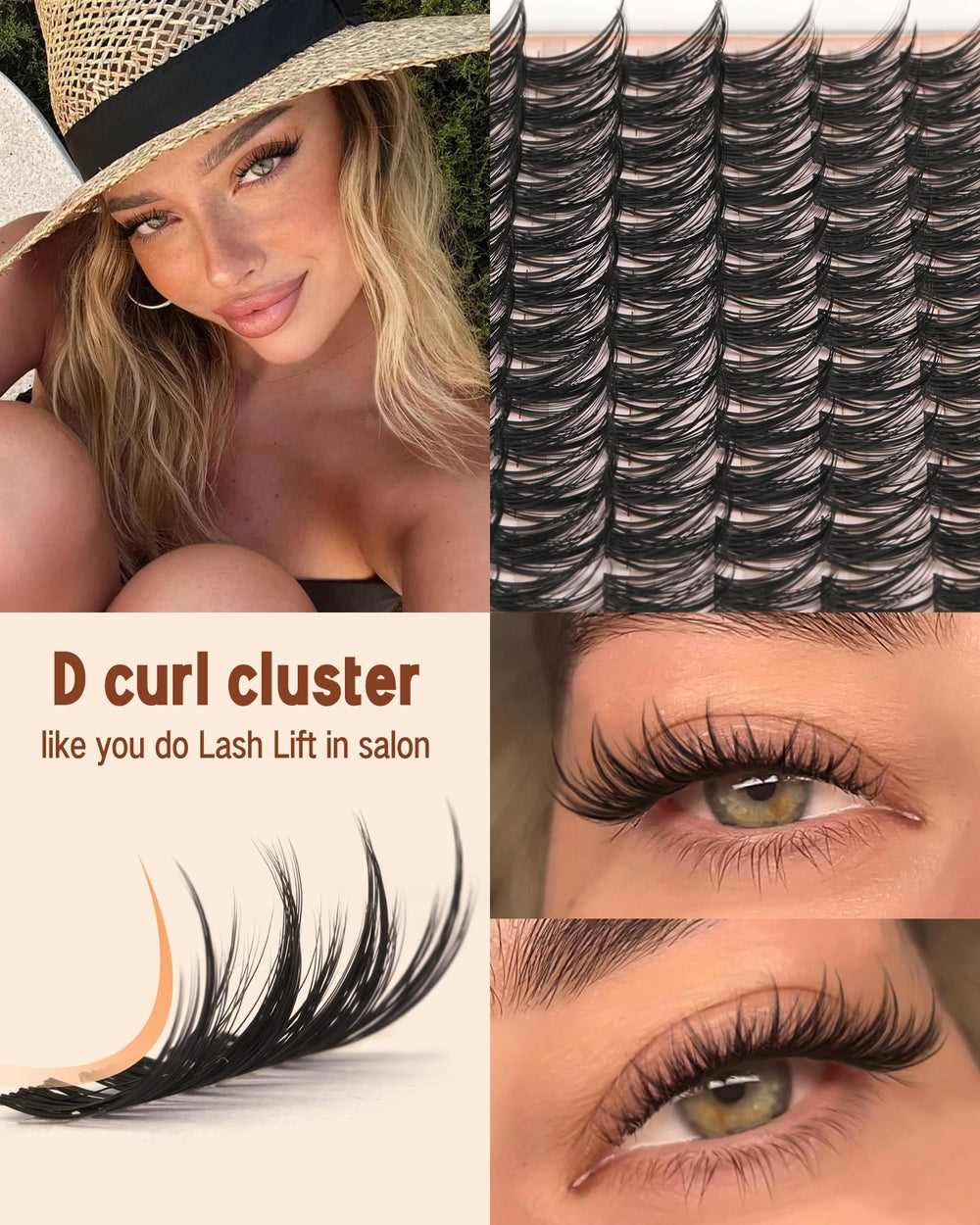 Goddvenus cat-eye effect visual emphasizes eye-opening length.