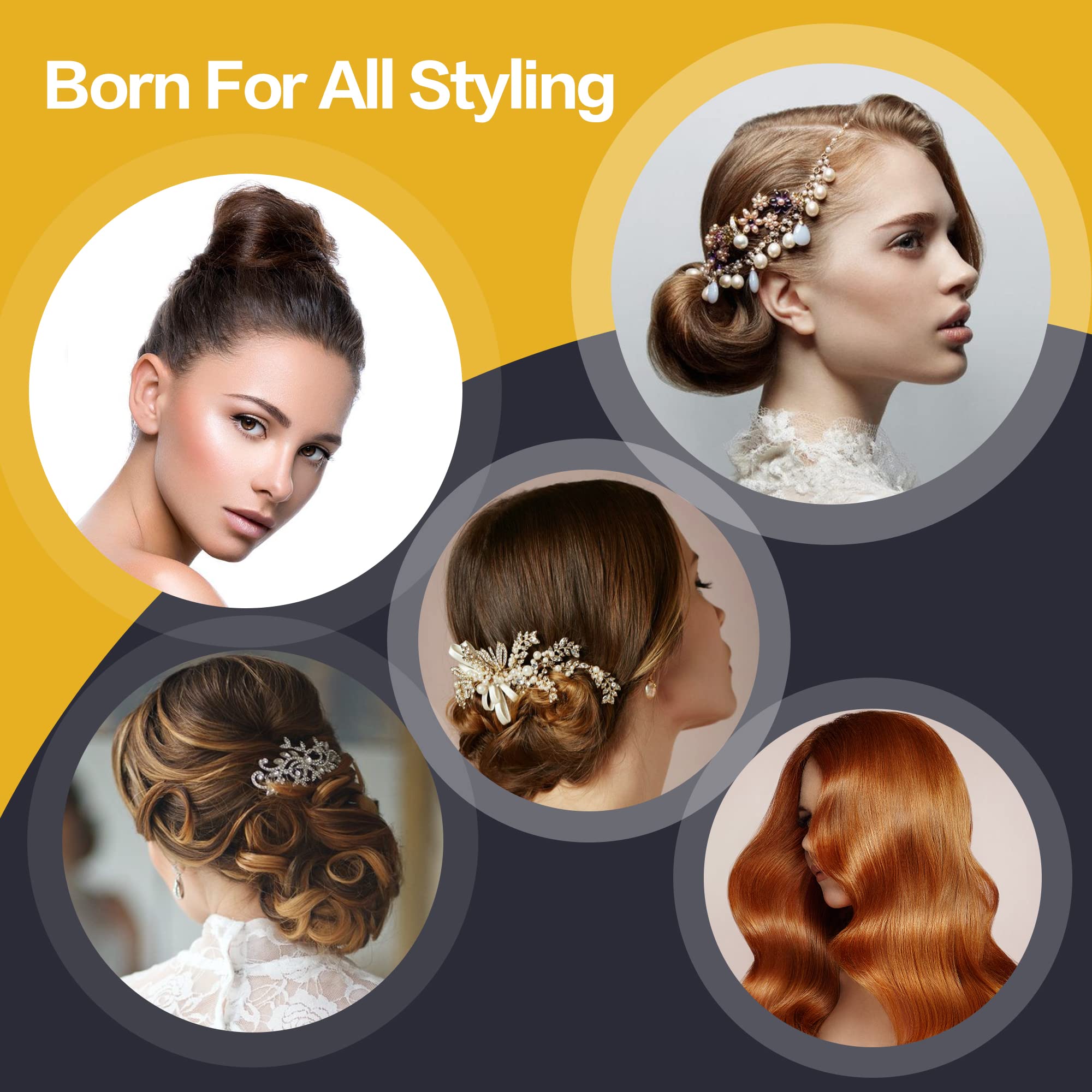 Goodofferplace wig styling comb suitable for salon or home use