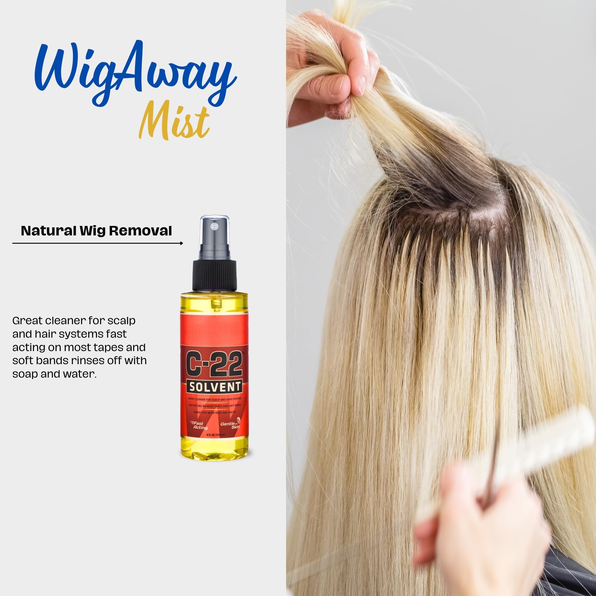 Goodscious WaLKER Tape C22 liquid on lace bond lifting for wigs.