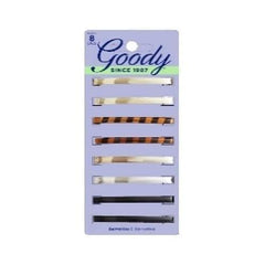 Goody Classics Barrette worn in a ponytail for secure, comfortable hold.