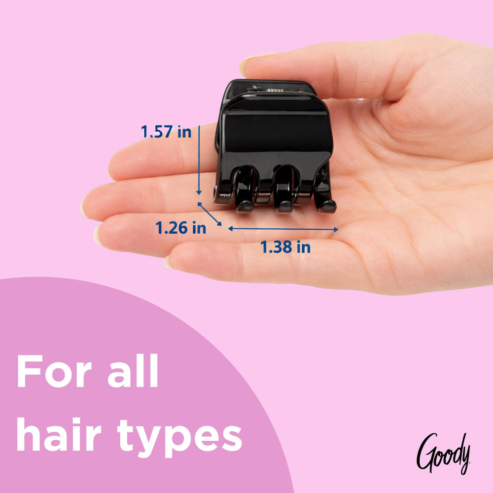 Goody Claw Clip pelo transparente, discreto y fácil de combinar.