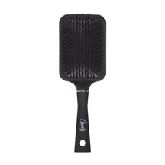 Goody Detangle It paddle brush shows nylon and boar bristles for detangling thick hair.