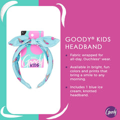 GOODY diadema infantil impresa con helado, lista para despertar sonrisas y mantener recogido