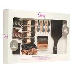 Kit Goody de accesorios para el cabello, 51 piezas, para todo tipo de cabello
