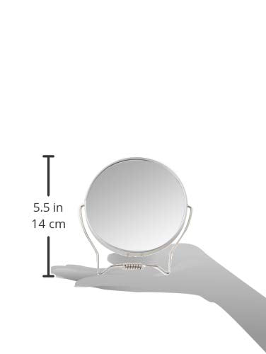 Goody mirror stored in purse for quick access to grooming on the move.