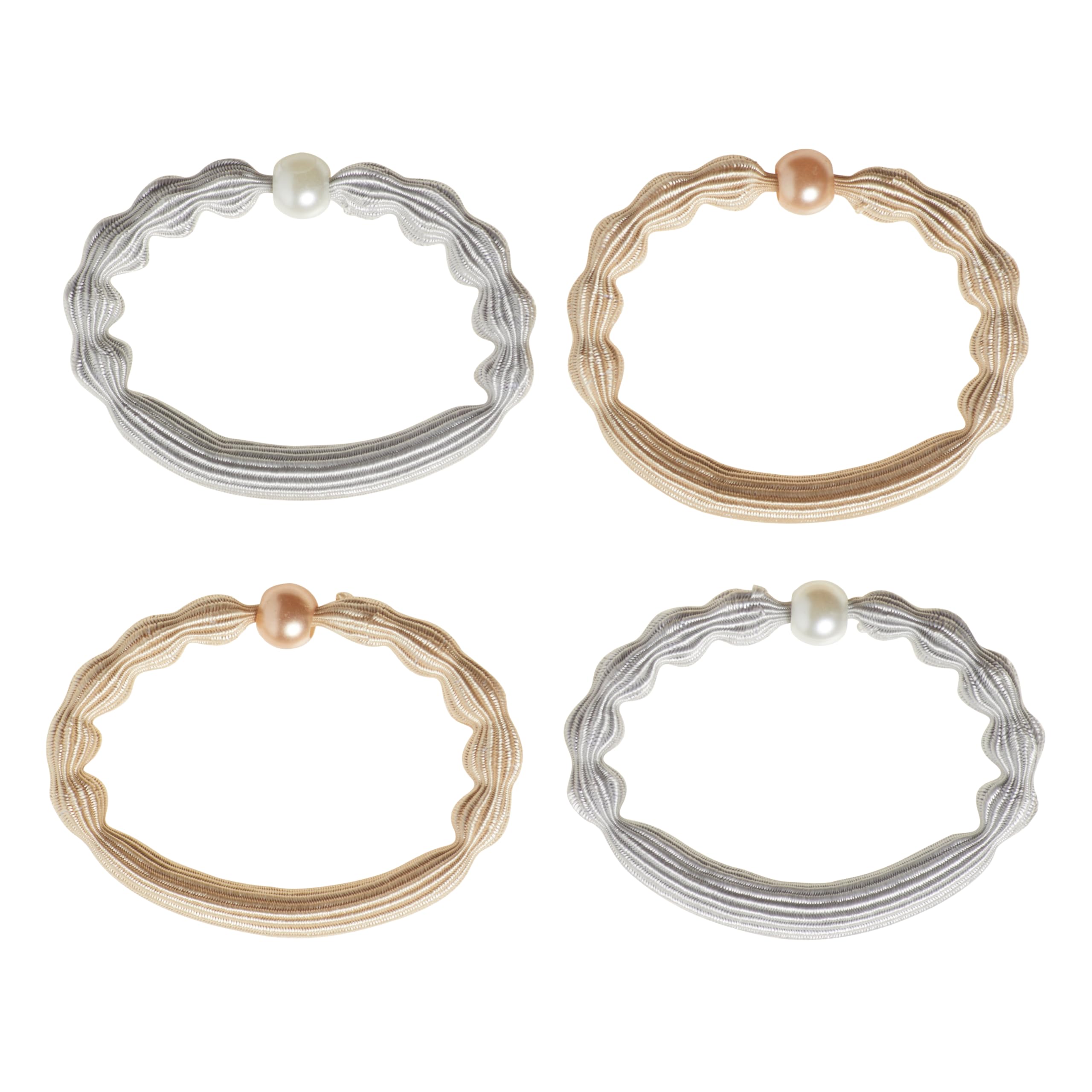 Goody Ouchless Forever elastic on ponytail demonstrates secure, gentle grip.