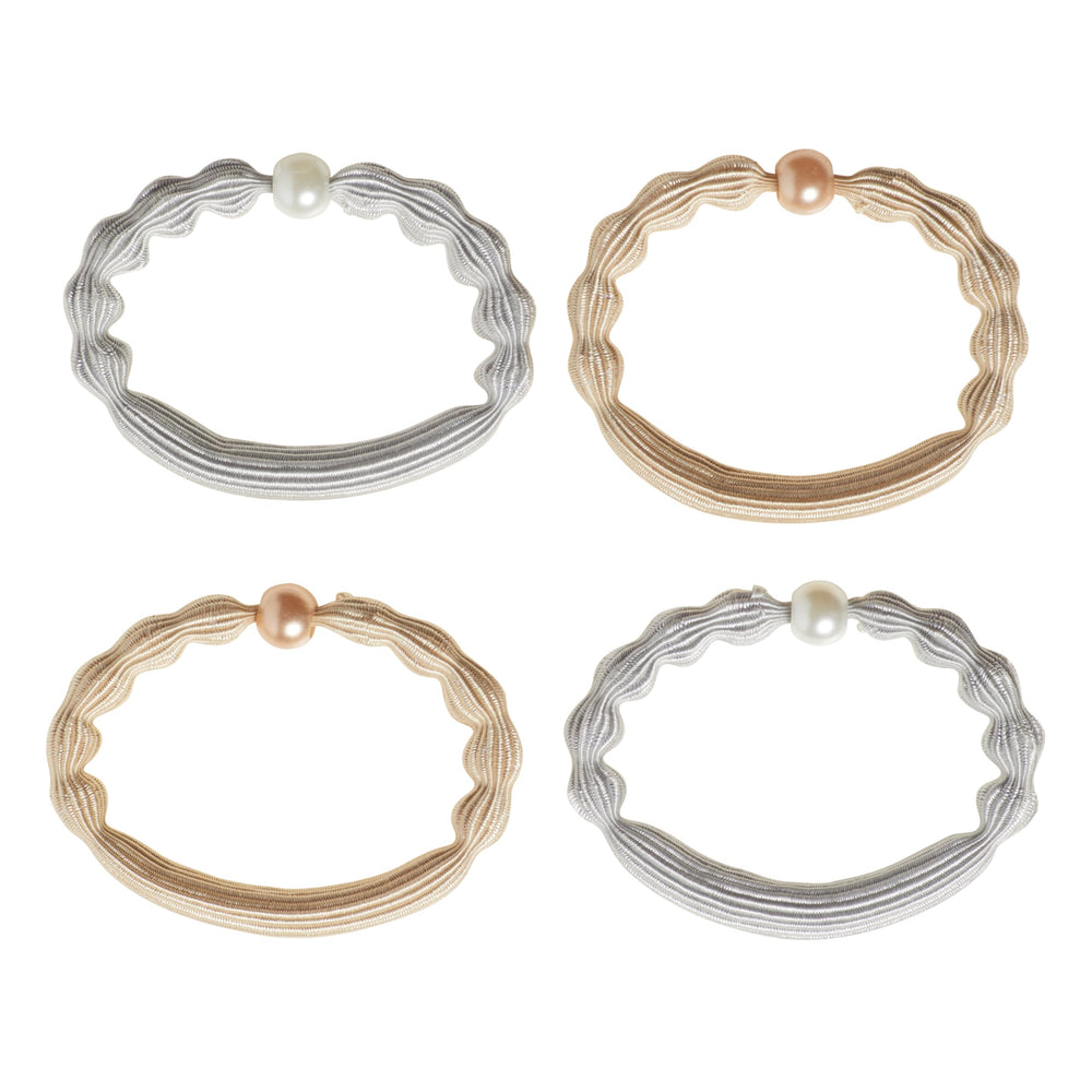 Goody Ouchless Forever elastic on ponytail demonstrates secure, gentle grip.