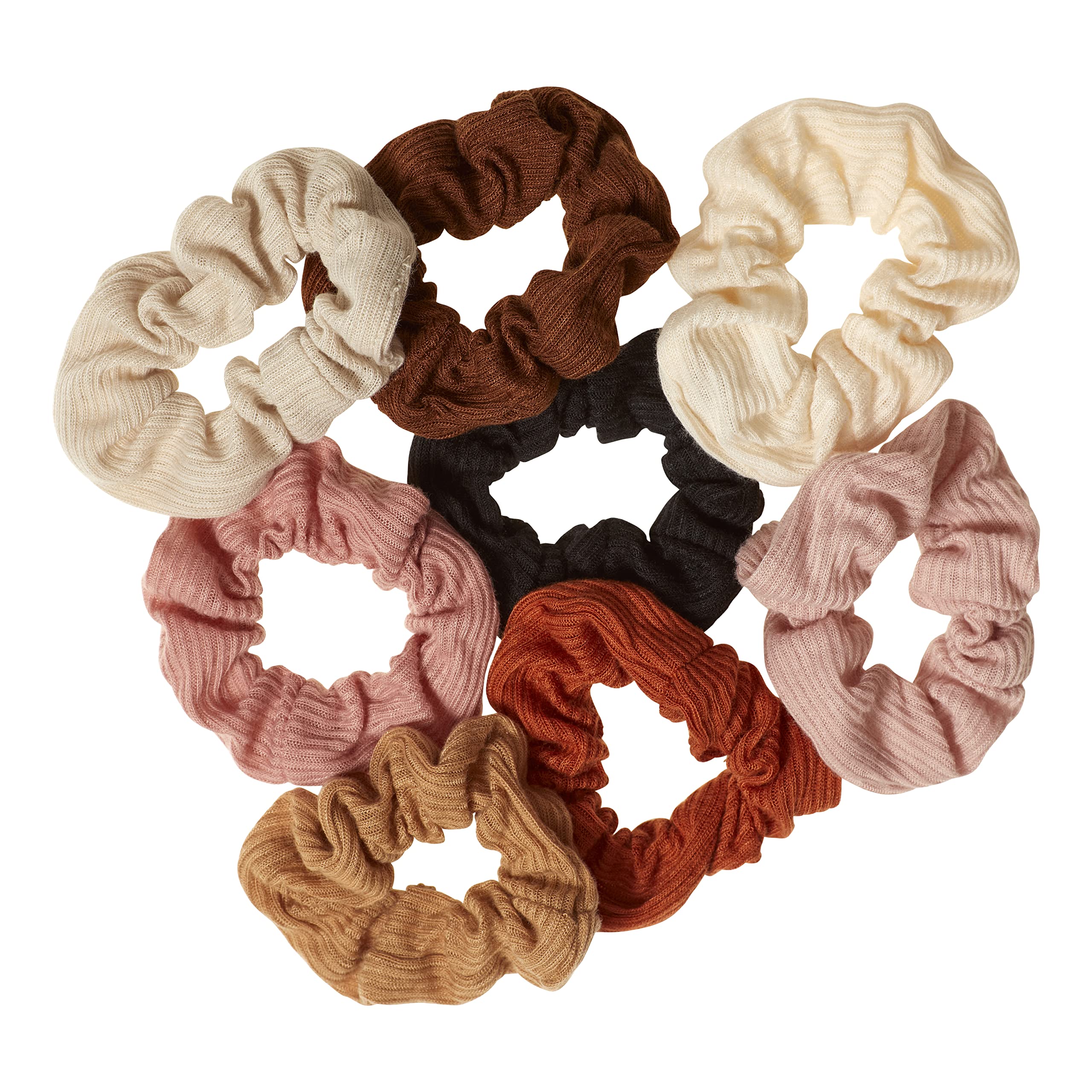 Goody Ouchless scrunchie worn in a ponytail with secure hold.