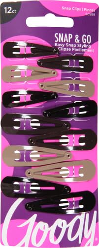 Pinzas contorno metal Goody para uso diario, ergonomicas para diferentes pelos.