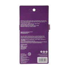 Goody SlideProof large claw clip in black matte for confident grip on thick hair.