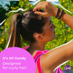 GOODY Total Texture detangle-from-root teeth enable thorough detangling from the roots.