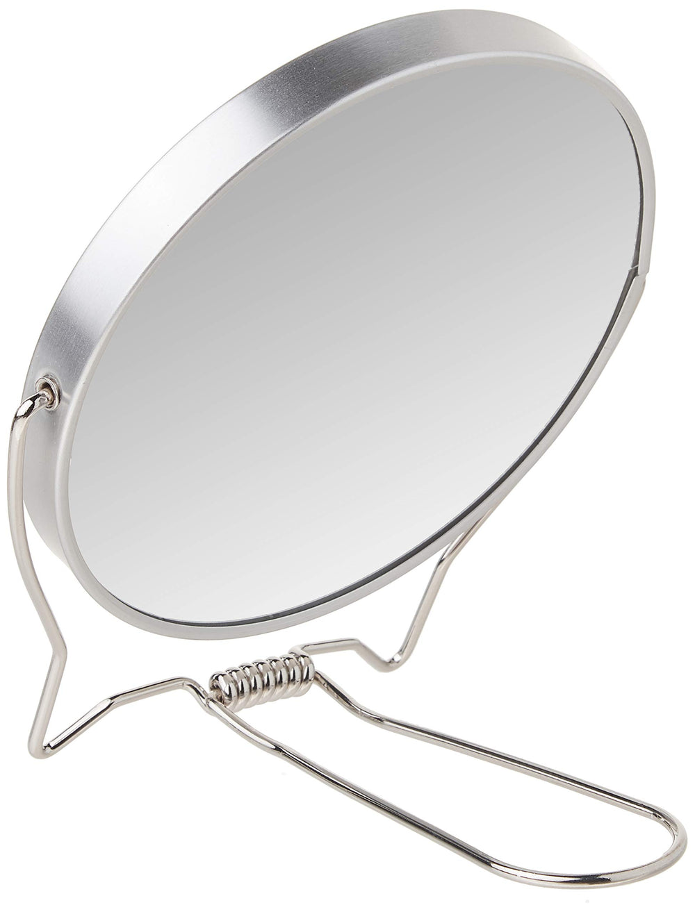 Goody dual-sided makeup mirror highlighting 1x and 3x magnification for detailed viewing.