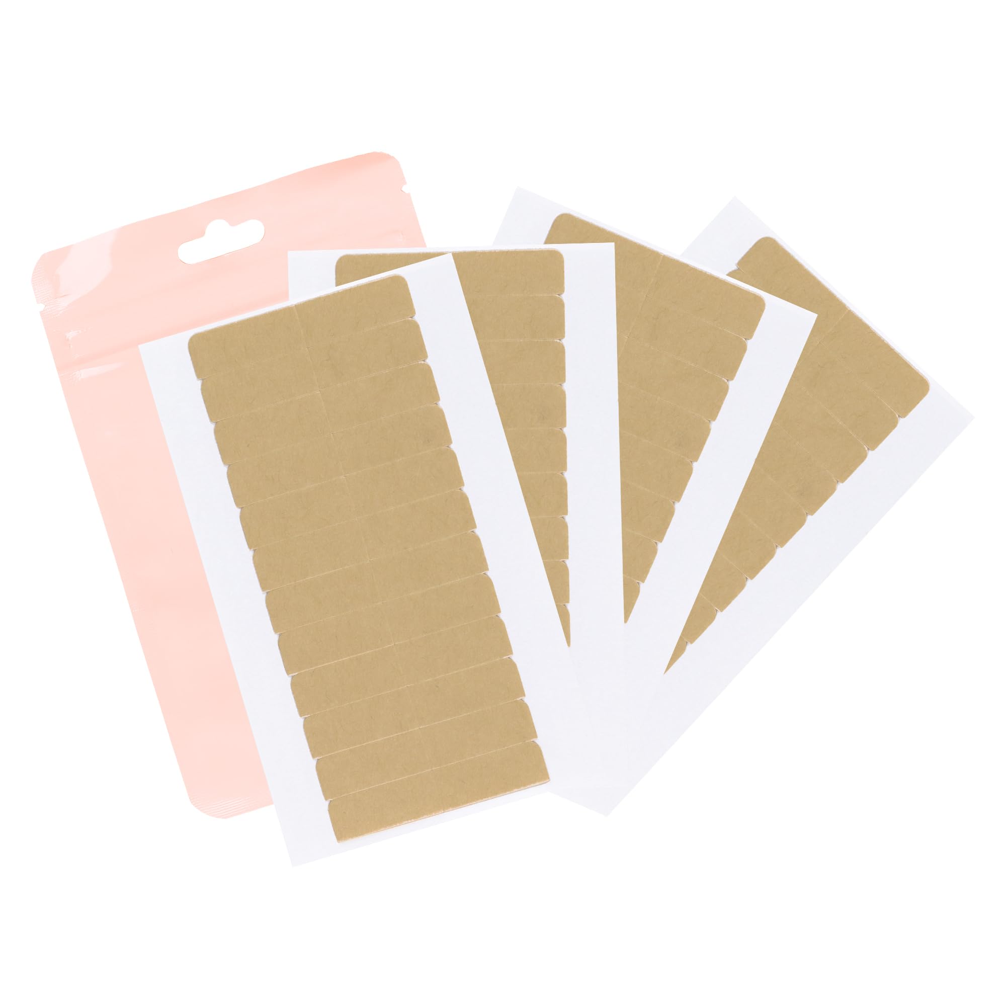 GOO GOO hair extension tape 48-piece packaging for convenient on-the-go use.