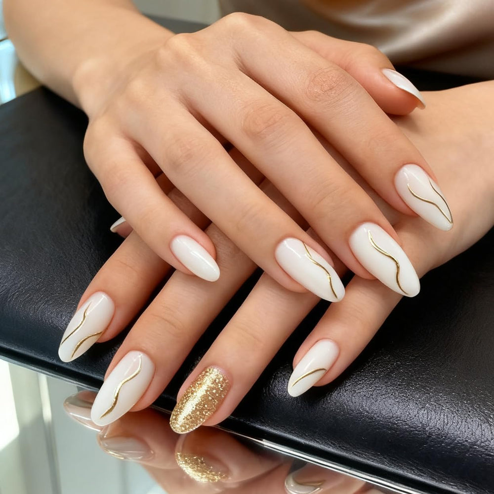 Goolich gel blanco lechoso, compatible con uñas naturales para uso diario
