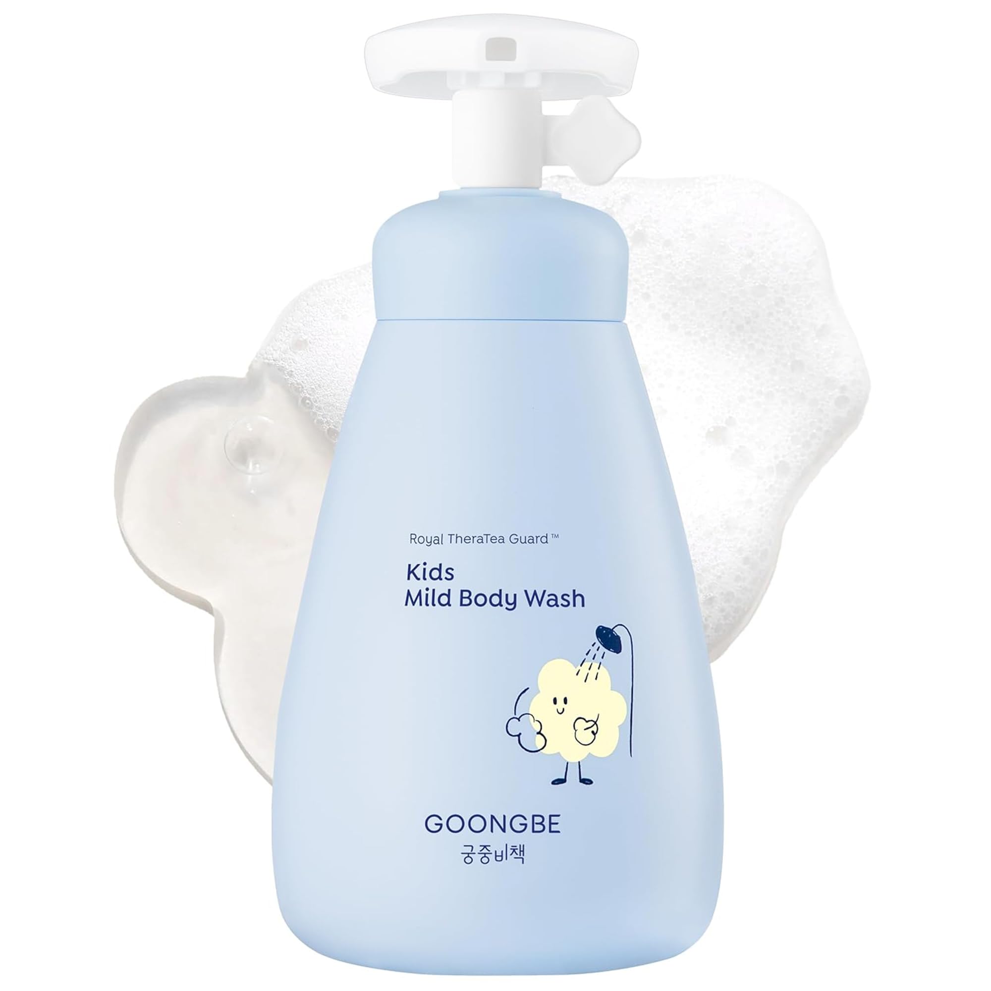 GOONGBE: dispensador de espuma suave para piel sensible y uso diario.