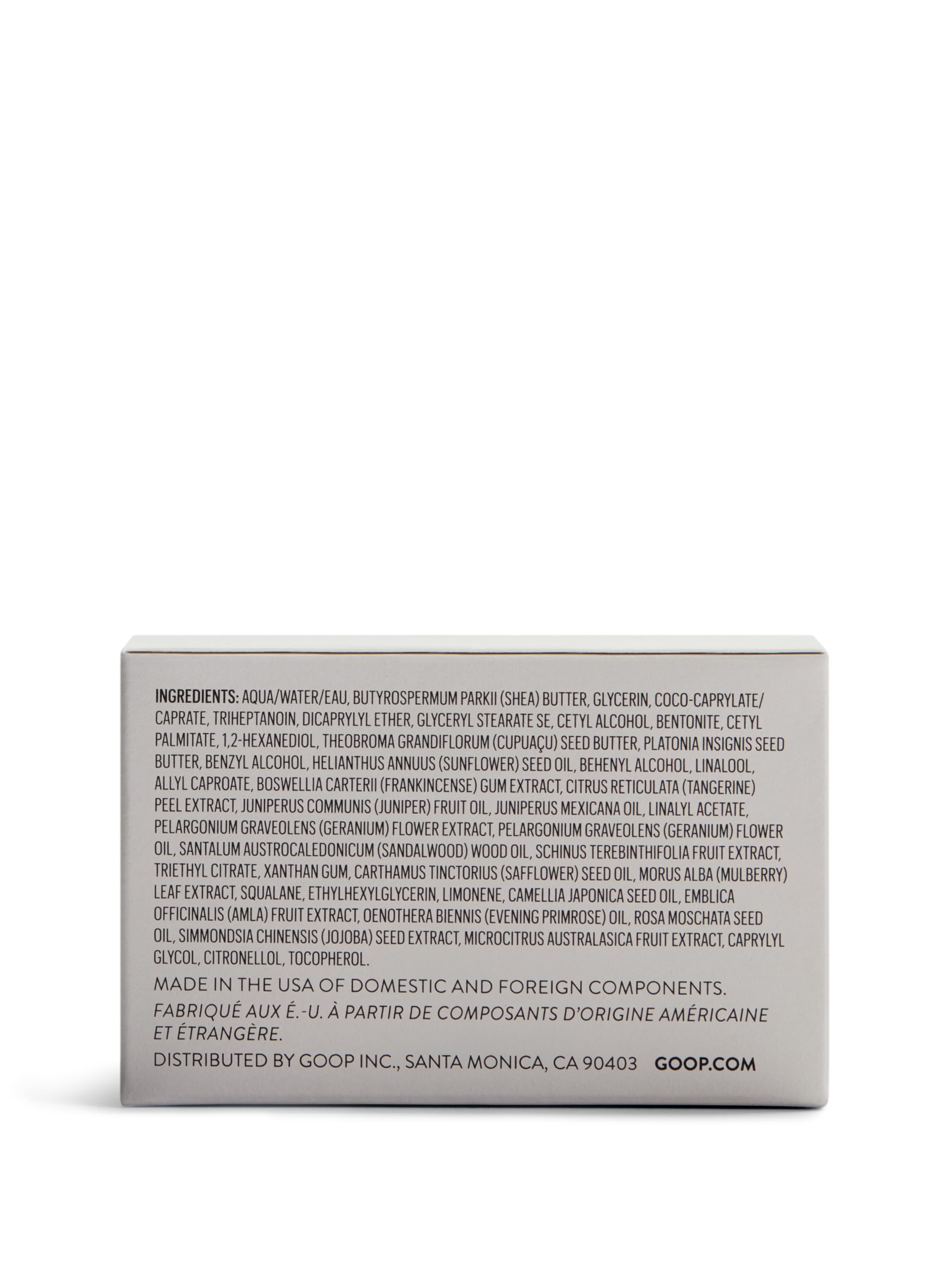 Goop Beauty Body Butter on skin illustrating lasting hydration for dry skin