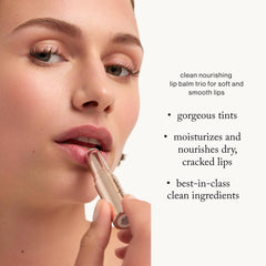goop Beauty Clean Lip Balm texture delivers creamy glide for daily lip moisture.