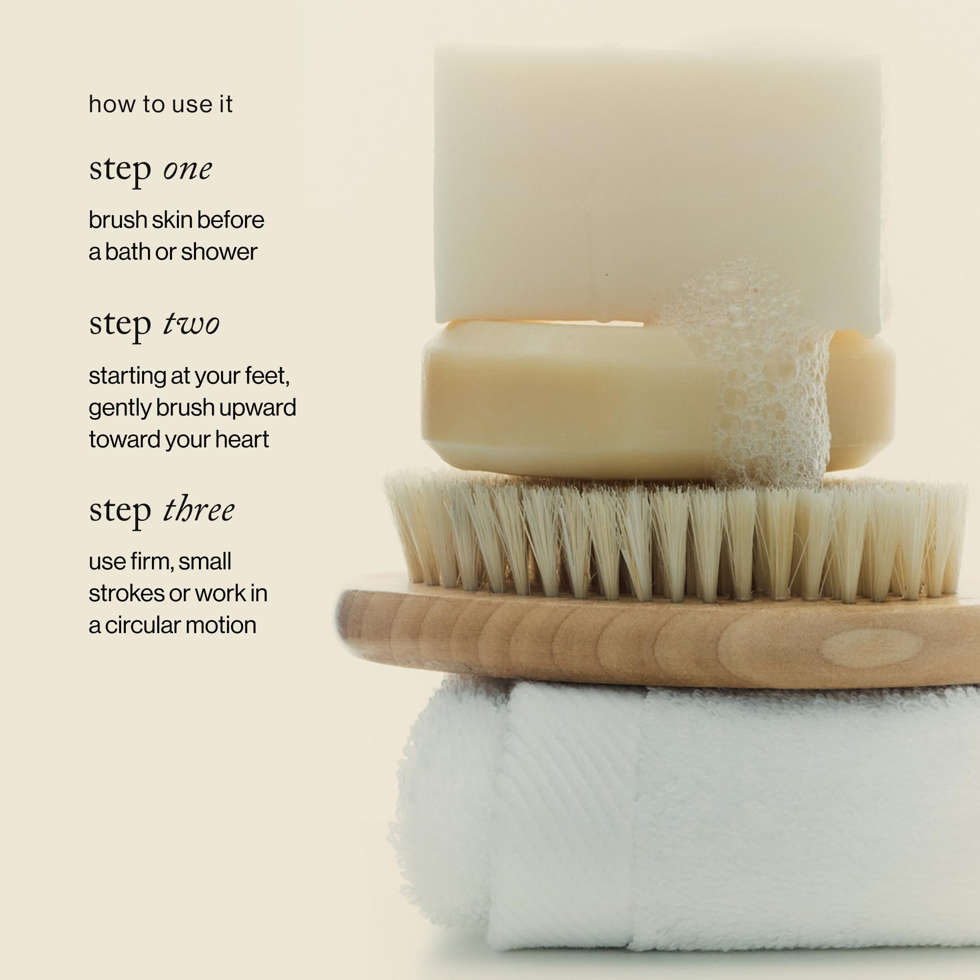 goop Beauty dry brush made with FSC-certified materials for eco-conscious exfoliation