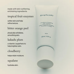 Goop Beauty Exfoliating Jelly Cleanser foamless texture, easy rinse for daily cleansing.