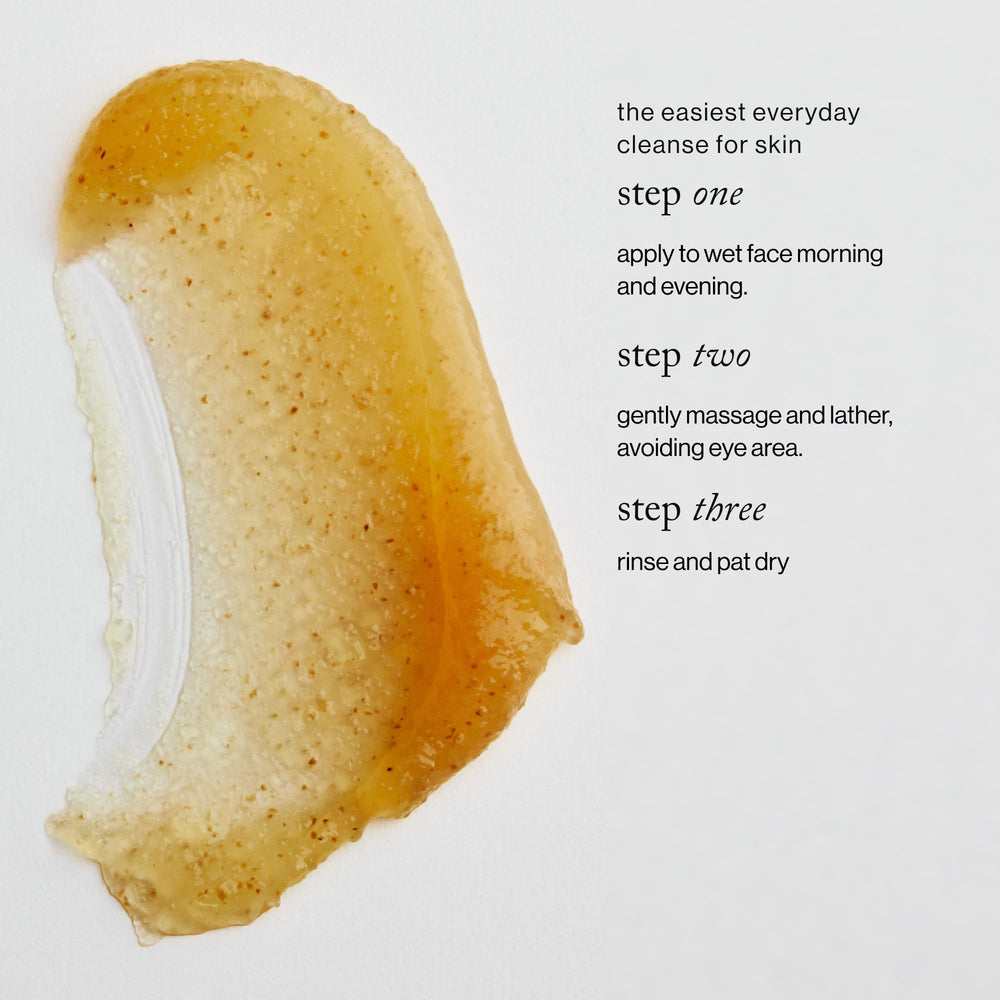 Goop Beauty Exfoliating Jelly Cleanser radiant skin, boosts brightness with daily use.