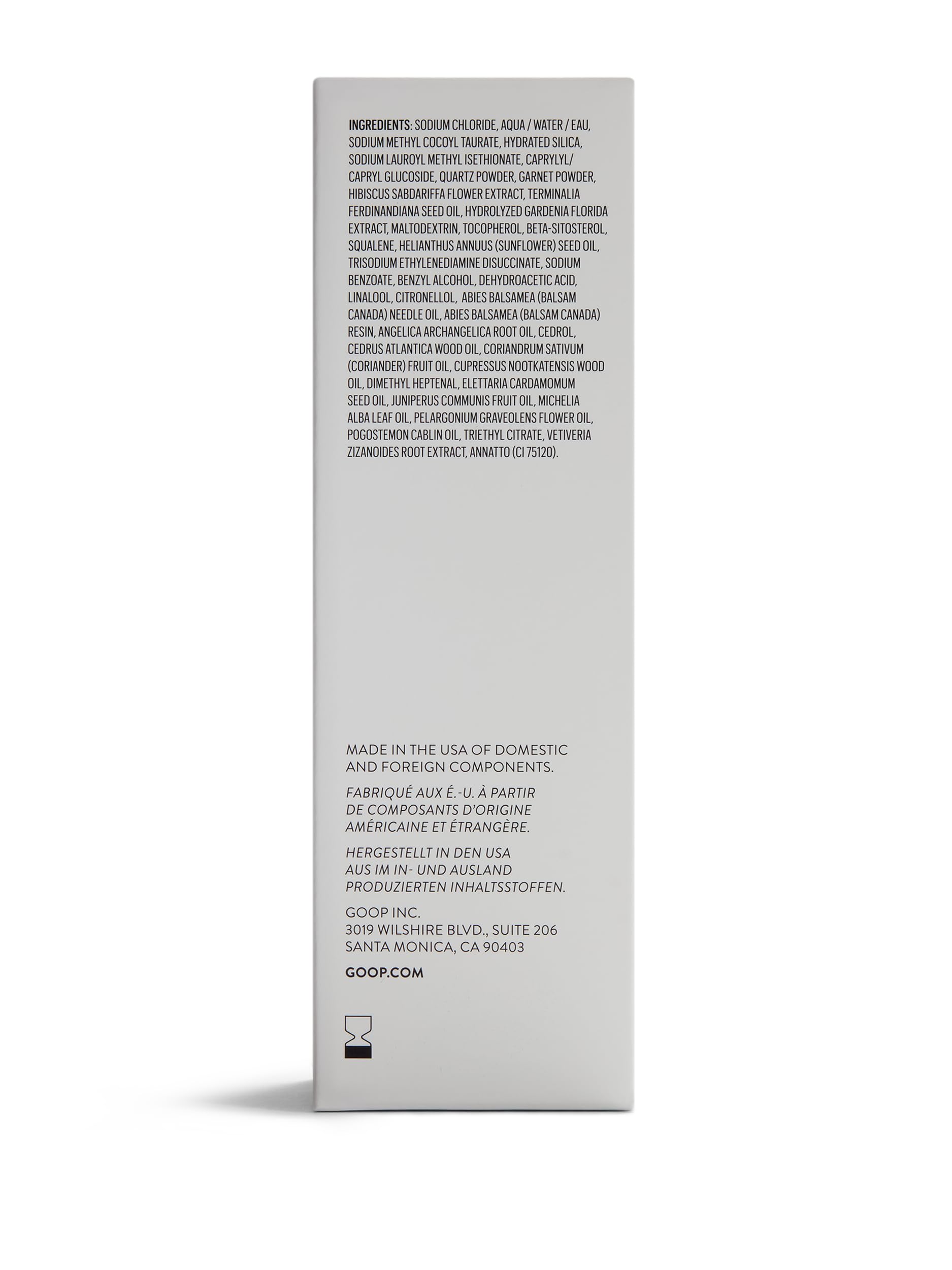 goop Beauty Microderm Body Polish aftercare ready for moisturizer