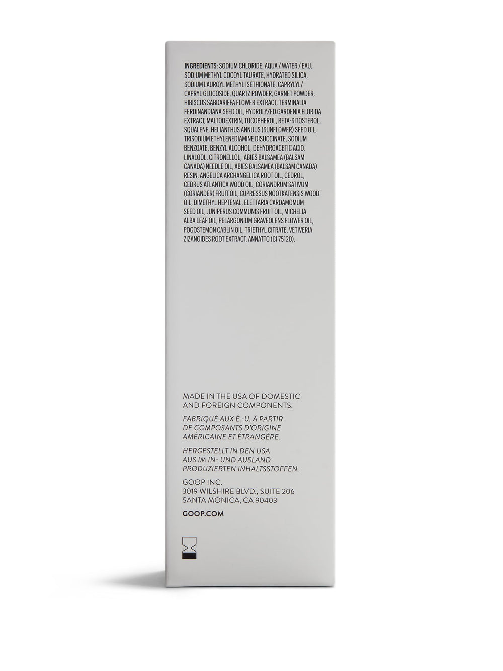 goop Beauty Microderm Body Polish aftercare ready for moisturizer